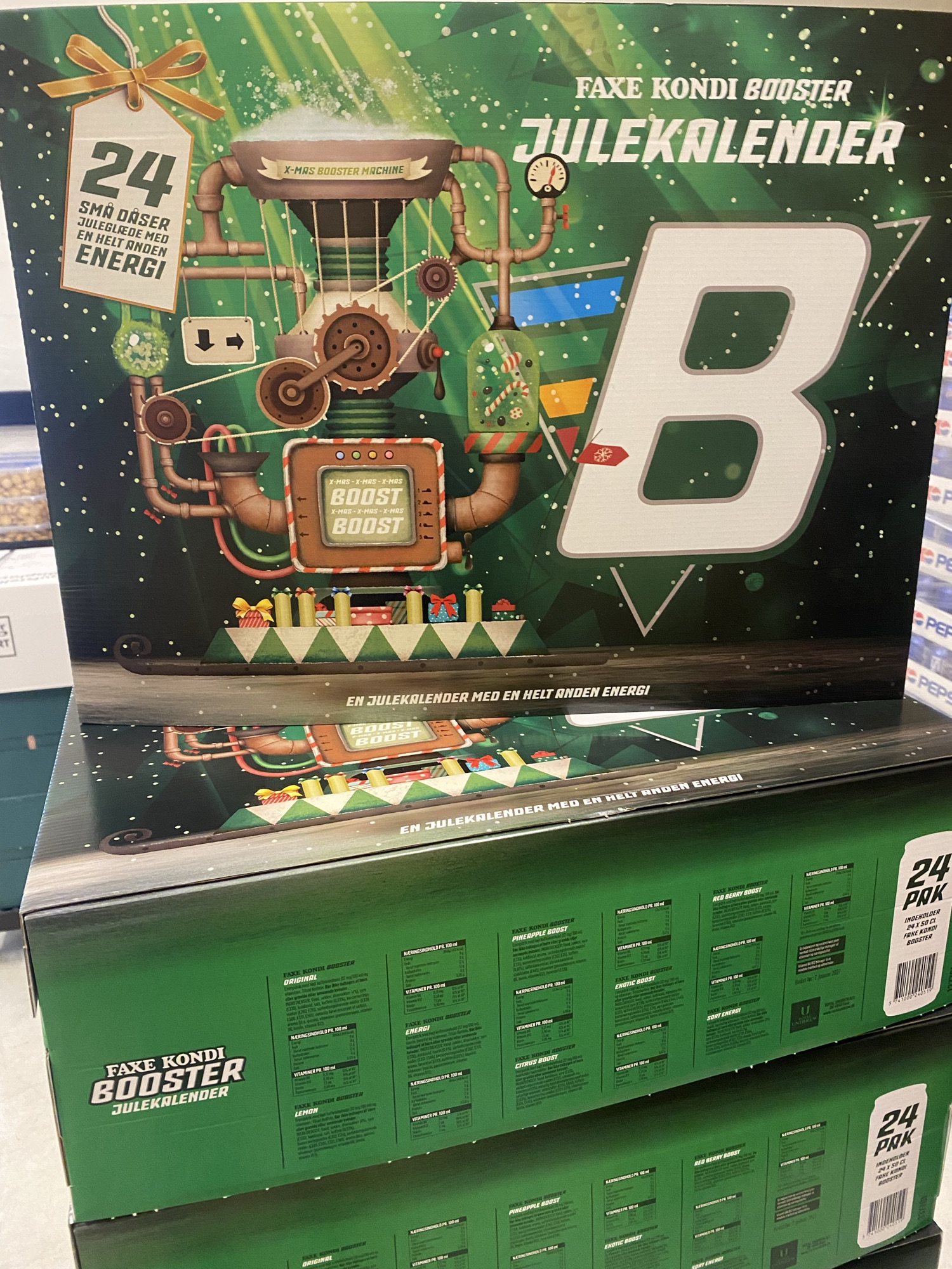 Faxe kondi booster julekalender